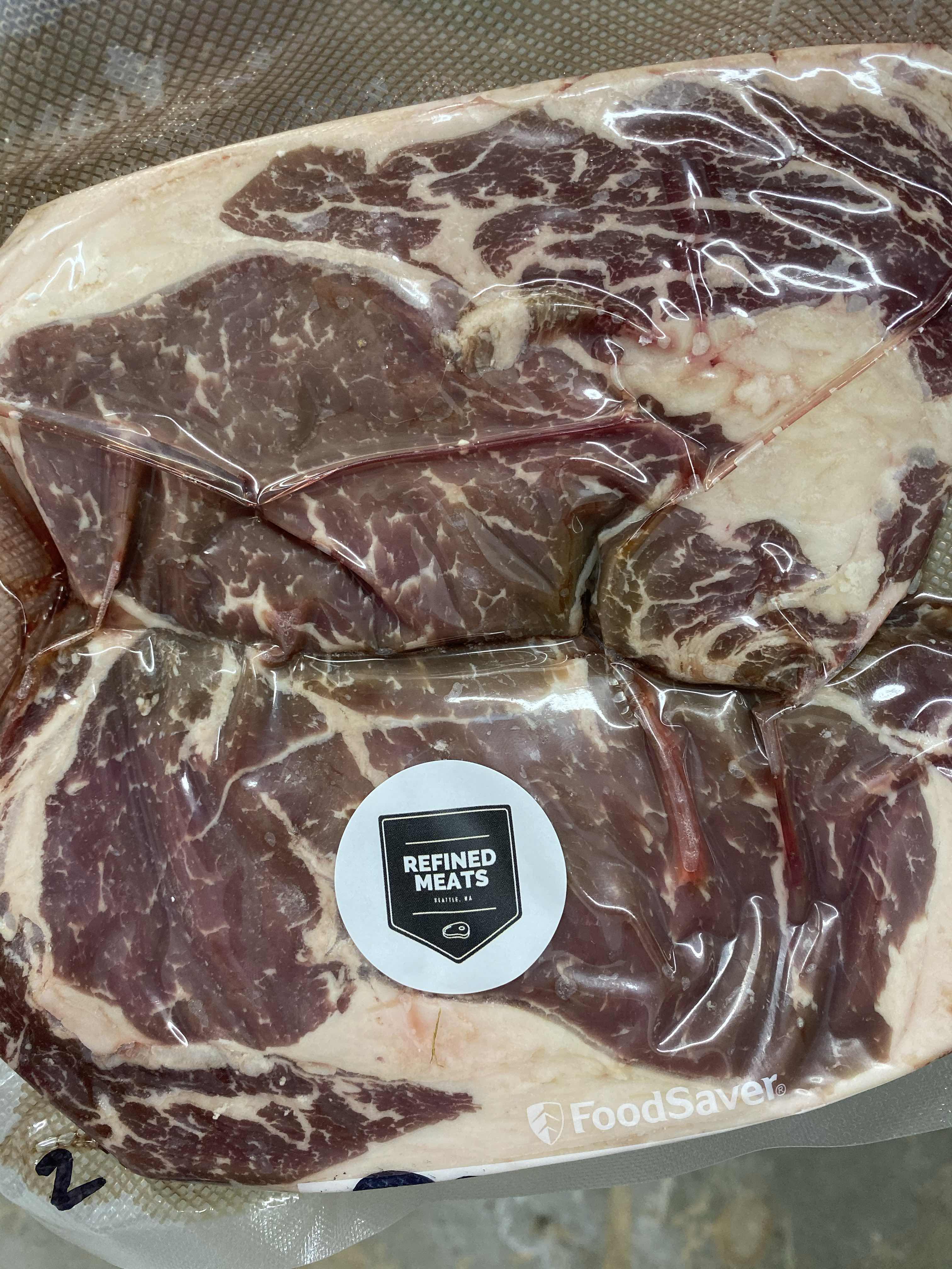 Butter Aged Ribeye Steaks By Refined Meats