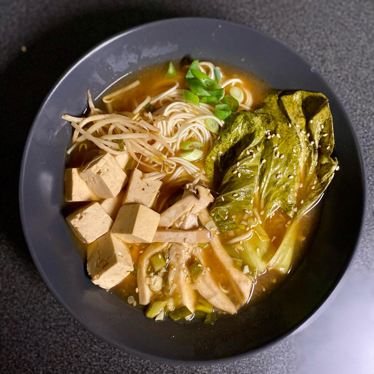 Vegan Ma Po Tofu Ramen