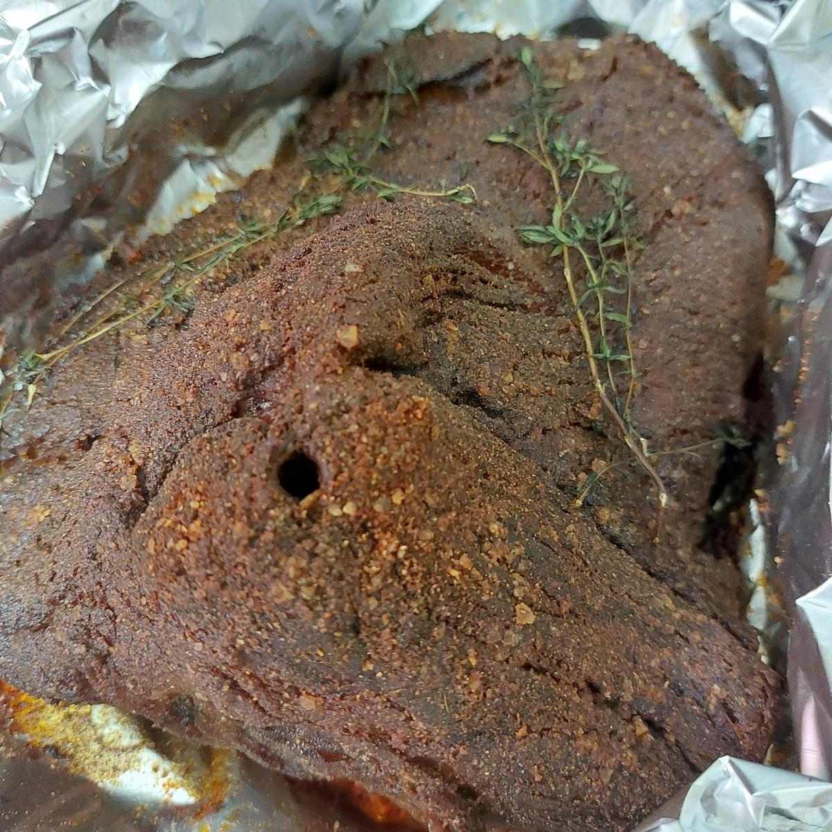 Texas Dry Rub Liquid Smoked Brisket