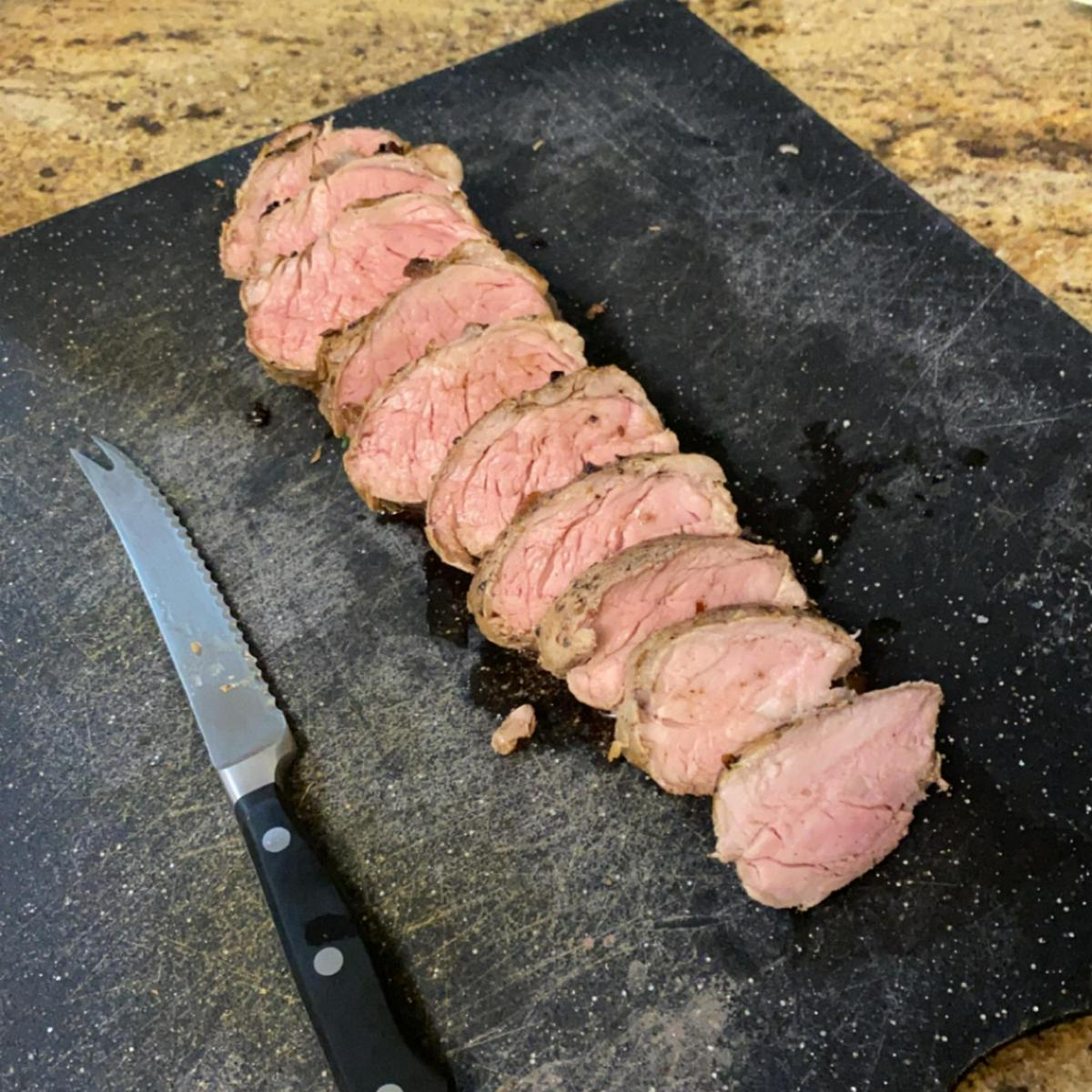 Pork Tenderloin with Honey, Garlic, Rosemary and Thyme
