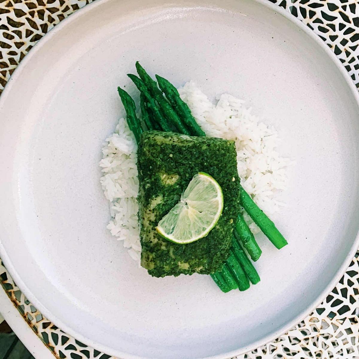 Sous Vide Mahi Mahi with CilantroMint Chutney