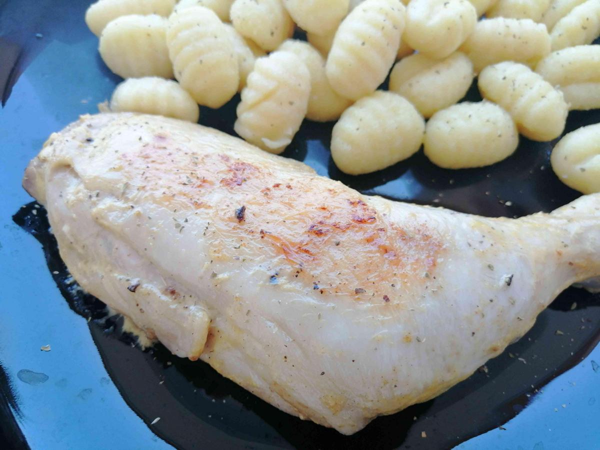 Cuisses de poulet sous vide