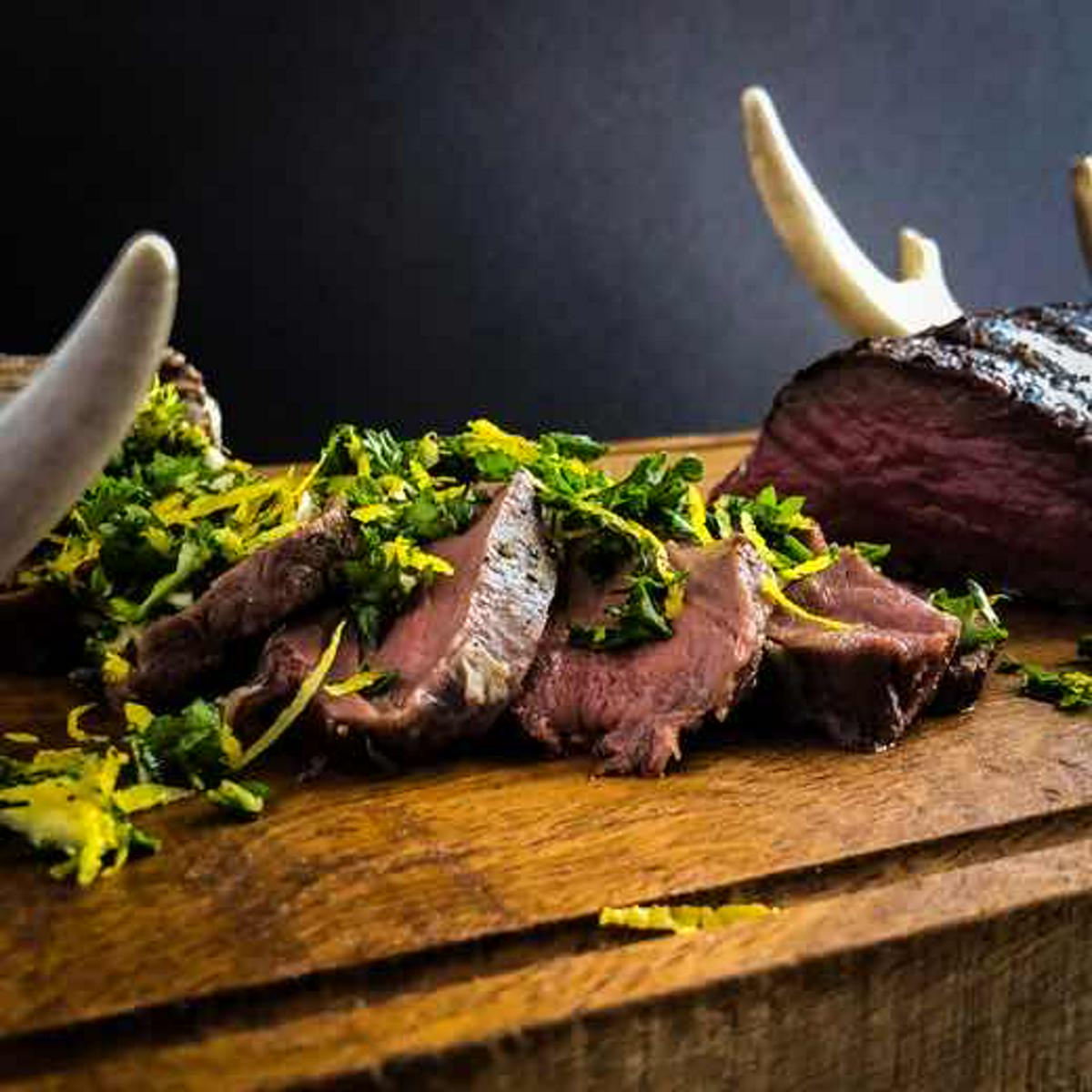 Sous Vide Venison Backstrap