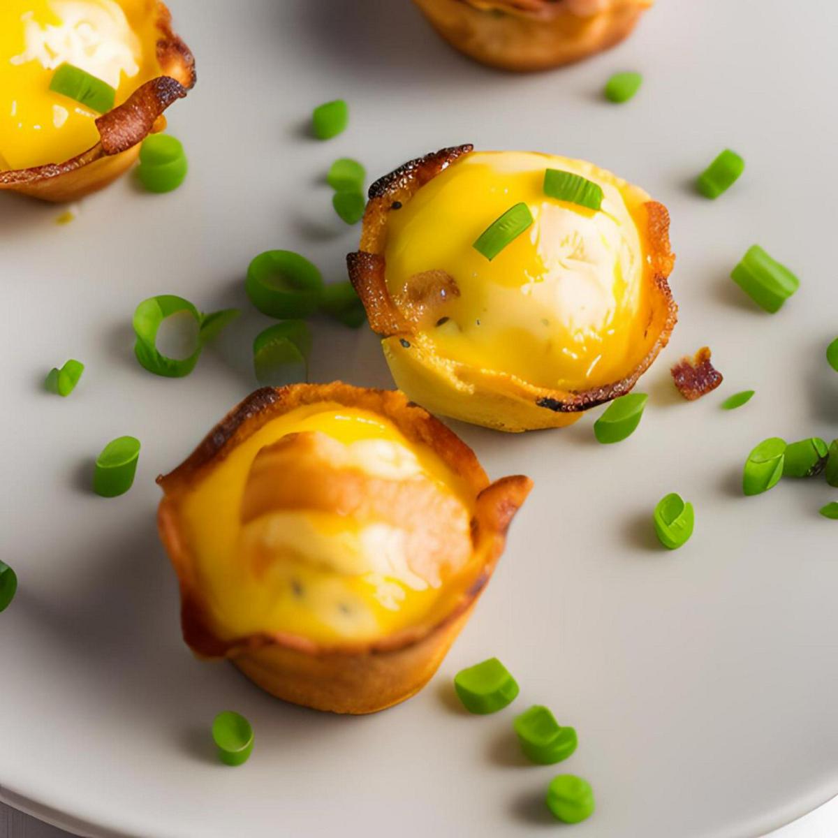 Sous Vide Bacon and Cheese Egg Cups