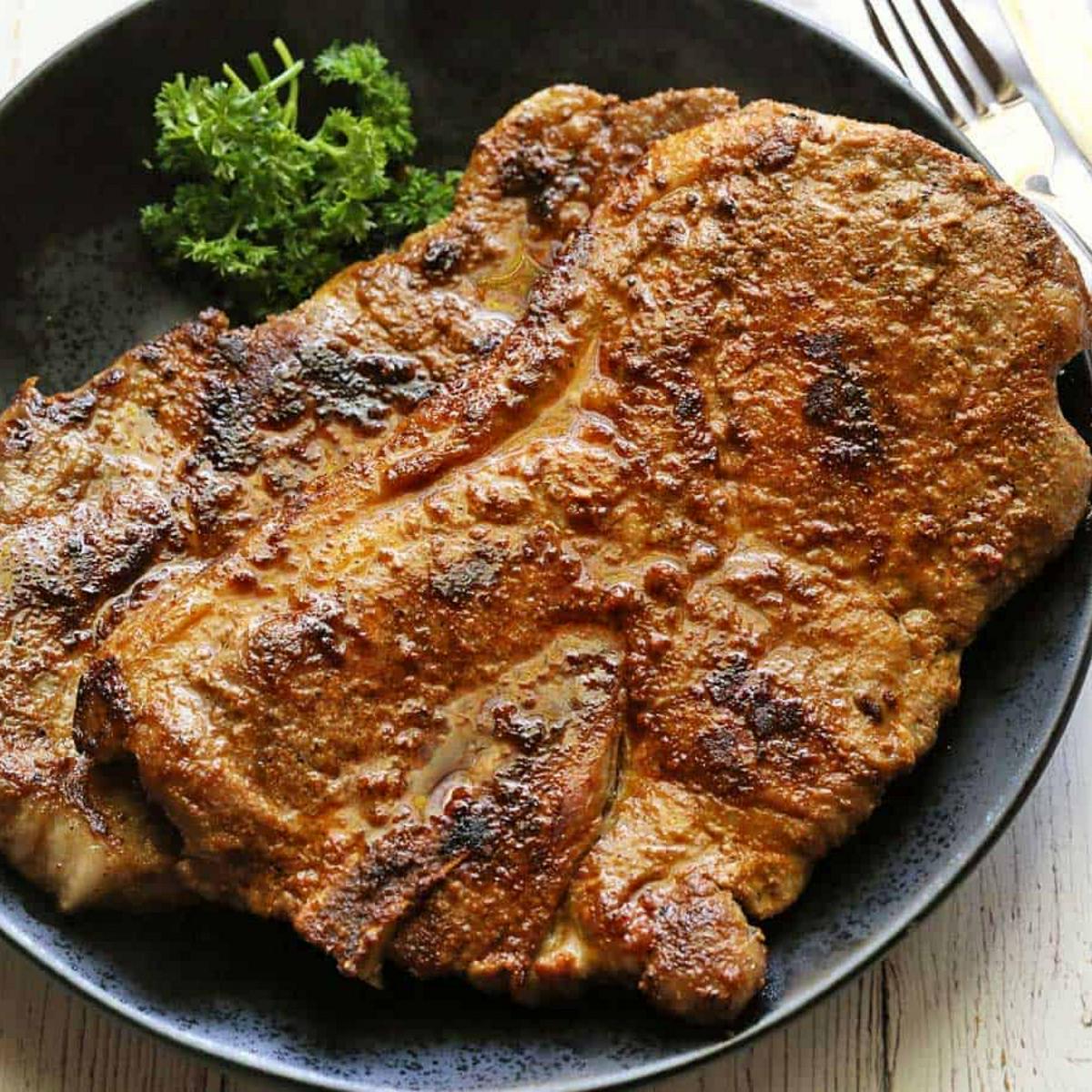 Pork shoulder steak